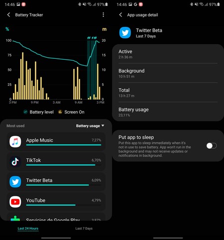 Samsung Galaxy Labs Battery Tracker