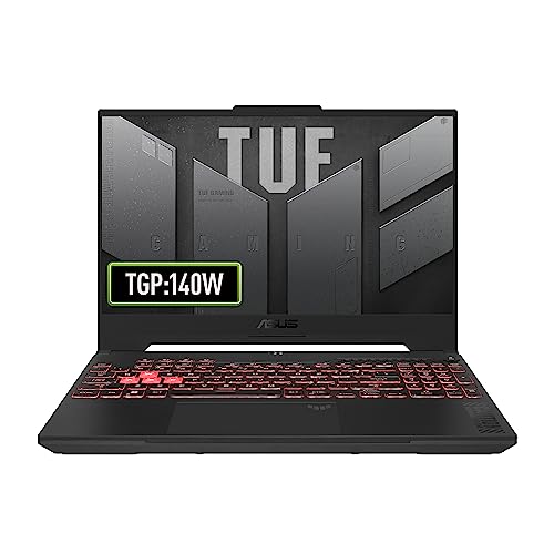 ASUS TUF Gaming A15 FA507XI - Portátil Gaming de 15.6" Full HD 144Hz (AMD Ryzen 9 7940HS, 32GB RAM, 512GB SSD, RTX 4070 8GB, Sin Sistema Operativo) Gris Meca - Teclado QWERTY español