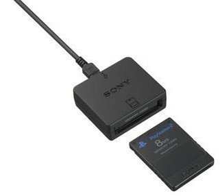 PS3: adaptador de tarjetas USB y mando a distancia