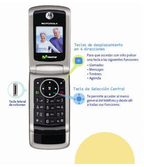 Motorola W220, nuevo Movistar Fácil