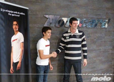 Marc Márquez y Jordi Colillas