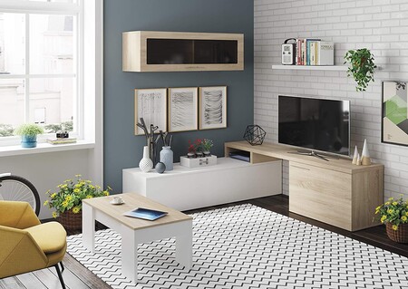 Esta mesa de centro elevable tiene almacenaje extra, es la más vendida en Amazon y además está rebajadísima hoy