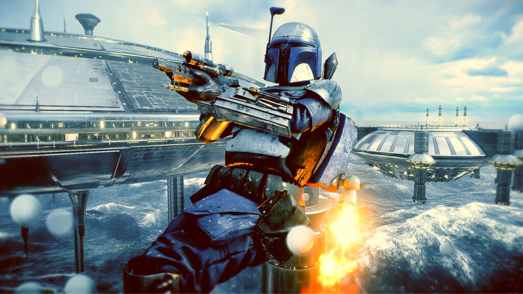 Hay un problema con las puertas en Star Wars, porque hasta Jango Fett se mete un coscorrón en la Esclavo I . Noticias en tiempo real