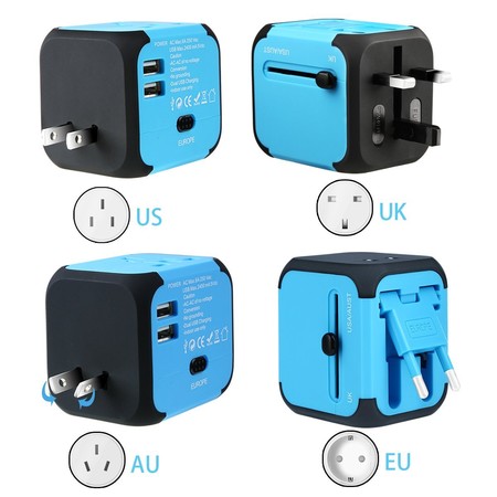 En Amazon el adaptador de viaje internacional por 10,99 euros y podrás decir adiós al problema de los enchufes