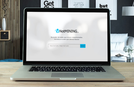 NotMining, un buscador para comprobar si las webs que visitas minan criptomonedas