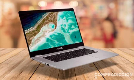 Amazon tiene a precio mínimo un equilibrado portátil para trabajar en la nube como el ASUS Chromebook Z1500CN-EJ0400: llévatelo por 279 euros