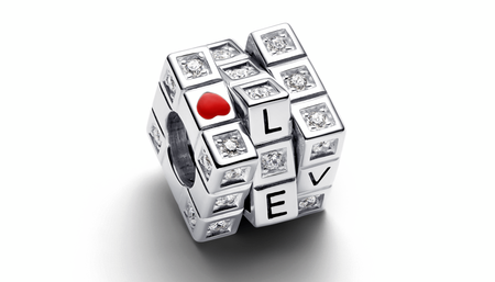 Pandora Charm Cubo