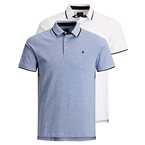 Jack & Jones Polo Ss 2pk Mp Hombre