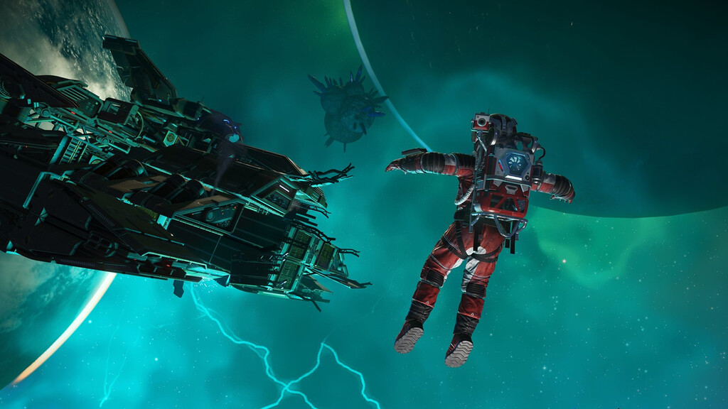 Este jugador de No Man's Sky ha utilizado 1.000 piezas para construir la nave perfecta para celebrar Halloween