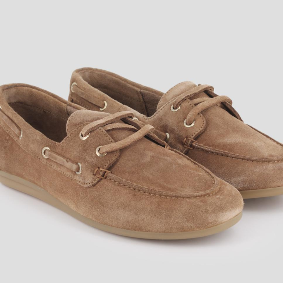 Mocasines de mujer estilo náuticos de piel - Blogger