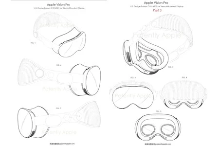 特許に含まれる画像のサンプル (Via: Patently Apple)