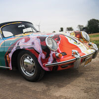 Los mejores 'art car' de Porsche: el 356 de Janis Joplin y otros 12 lienzos sobre ruedas