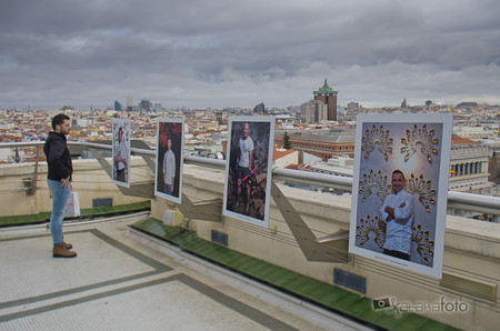 ‘Chefs to face’, una exposición fotográfica en las alturas de la mano de Roberto Ranero