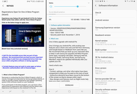 Galaxy Note 9 One Iu Beta