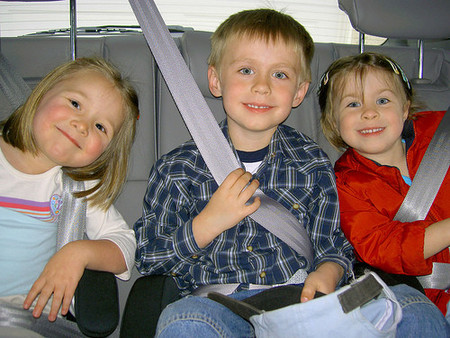 Un viaje en coche con los niños
