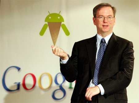 Eric Schmidt: Ice Cream unirá Honeycomb y Gingerbread