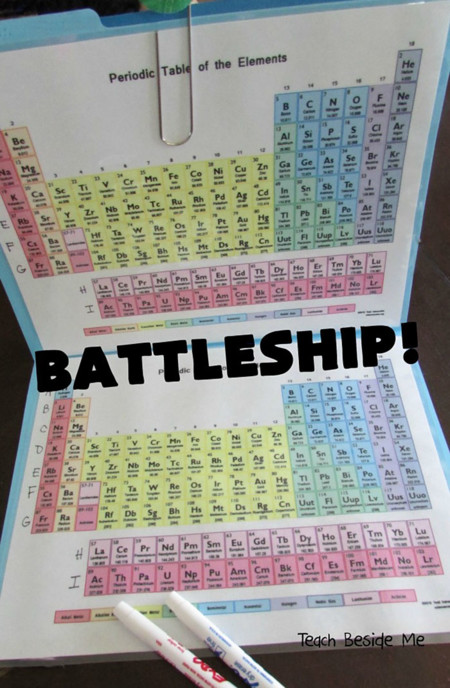 Periodic Table Battleship Elements Karyn Tripp 21