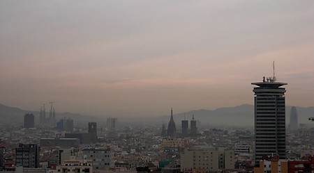 Contaminación en Barcelona