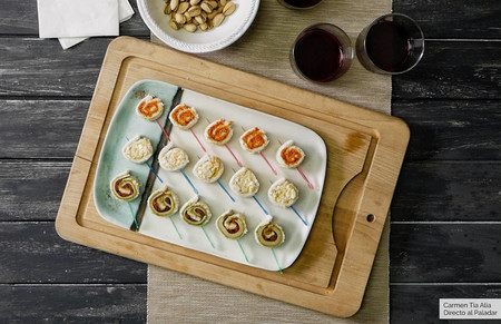 Nueve aperitivos que se comen de un bocado para arrancar (con buen sabor) una comida o cena de celebración