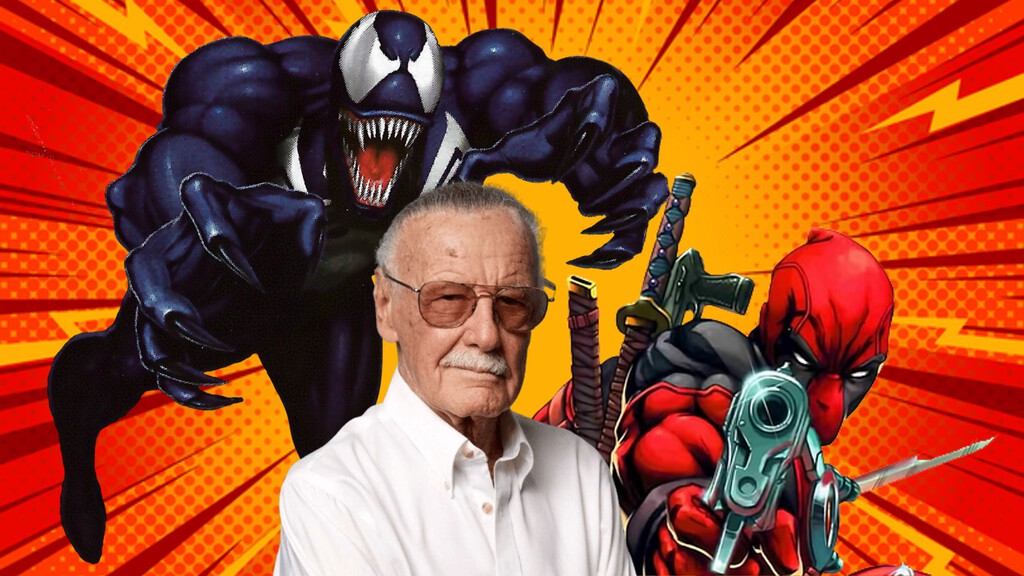 Ver a los creadores de Deadpool y Venom dibujando juntos un nuevo superhéroe delante de Stan Lee es toda una experiencia Ver a los creadores de Deadpool y Venom dibujando juntos un nuevo superhéroe delante de Stan Lee es toda una experiencia