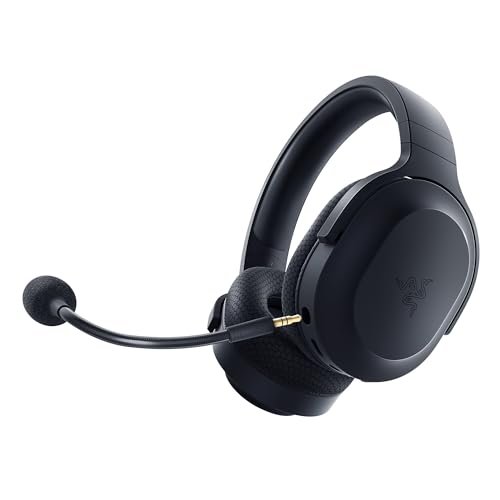 Razer Barracuda X - Auriculares Inalámbricos Multiplataforma para Juegos y Móviles, SmartSwitch Dual Wireless, Diseño Ergonómico de 250 g, TriForce 40mm, Micrófono Cardioide, Negro
