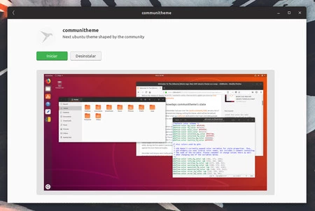 Tema De La Comunidad Centro De Software Ubuntu