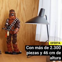 Ahora puedes construir este Chewbacca con piezas LEGO: un regalo ideal para los amantes de la saga galáctica 
