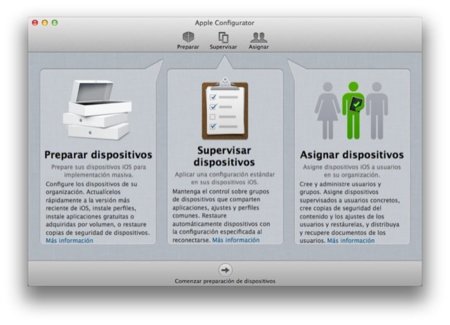 Apple Configurator, la nueva herramienta de configuración para iOS