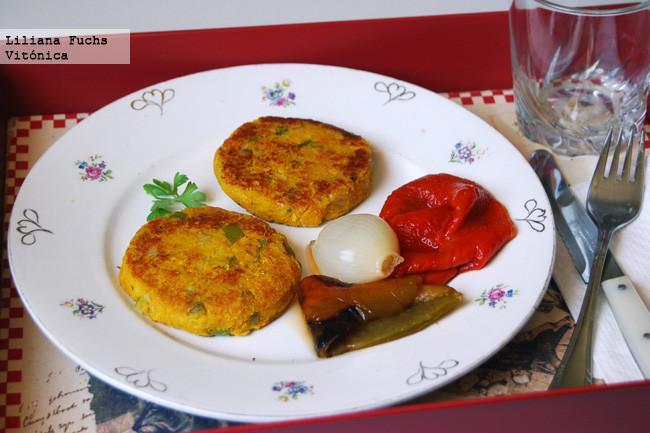 Hamburguesas veganas de lentejas rojas. Receta saludable