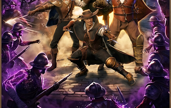 A Alejandro Drumas le daría un ataque si ve este RPG estilo Dragon Age Origins de los tres mosqueteros, pero como mínimo tiene mi atención