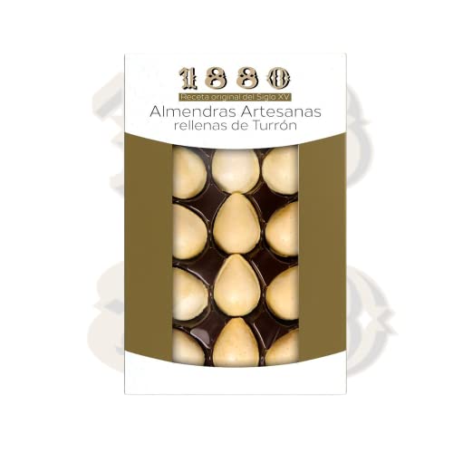 1880 - Almendras Artesanas Rellenas de Turrón de Crema