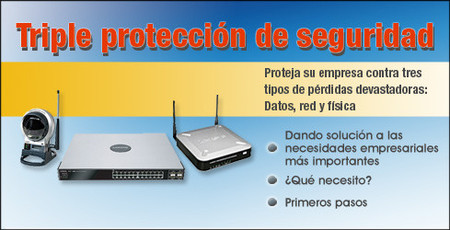 Triple protección de seguridad para empresas de Linksys