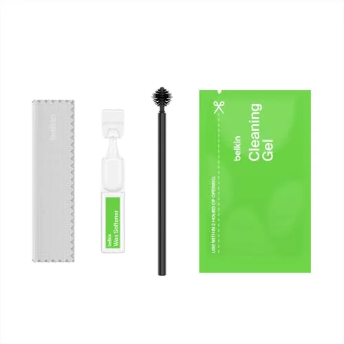 Belkin AirPods クリーニング キット 簡単、安全に耳垢の 99% を除去し、音響を復元する AirPods クリーナー AirPods 1、AirPods 2、AirPods 3(1-3rd Gen) と互換性があります