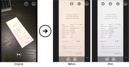 Office Lens mejora la captura de documentos y su integración con OneNote