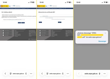 Certificado Irpf Sepe 03