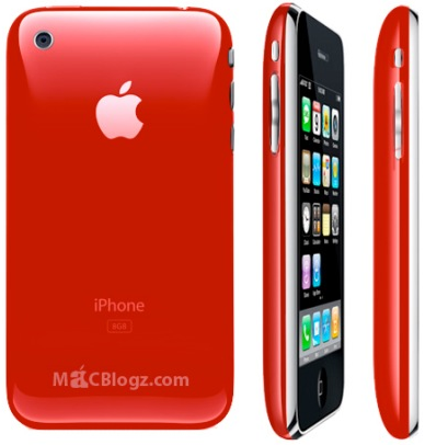 El iPhone 3G product RED podría ser una realidad en navidad