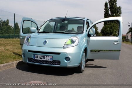 Renault Be Bop Z.E. Concept prueba
