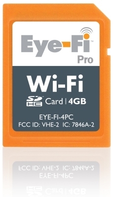 Eye-Fi pro, 4 GB y conexiones AD-HOC