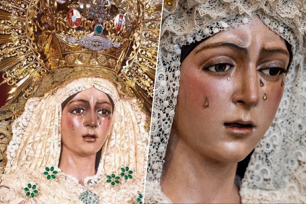 La Virgen de la Macarena ahora tiene más pestañas y más maquillaje. Para los sevillanos es una afrenta imperdonable 