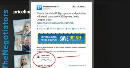 Twitter presenta Lead Generation Cards, orientado a empresas y marcas