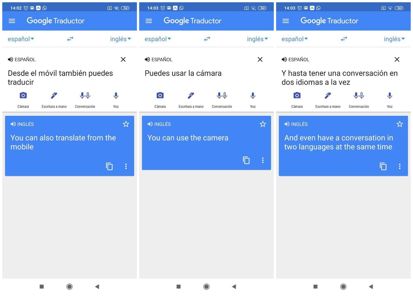 Cómo usar el traductor de Google