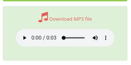 MP3音声ファイル