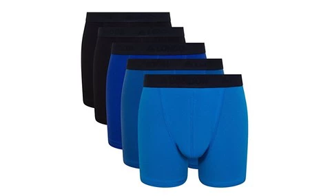 Por 16,99 euros tenemos un pack de 5 bóxer para hombre FM London Tagless en Amazon