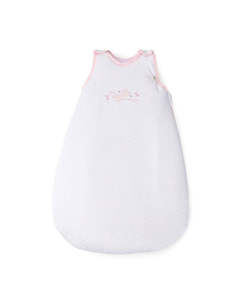 COTTON JUICE BABY HOME
SACO DE DORMIR COTTON JUICE BABY HOME PARA CUNA (T. 0 - 6 M.) ESTAMPADO ESTRELLAS ROSA