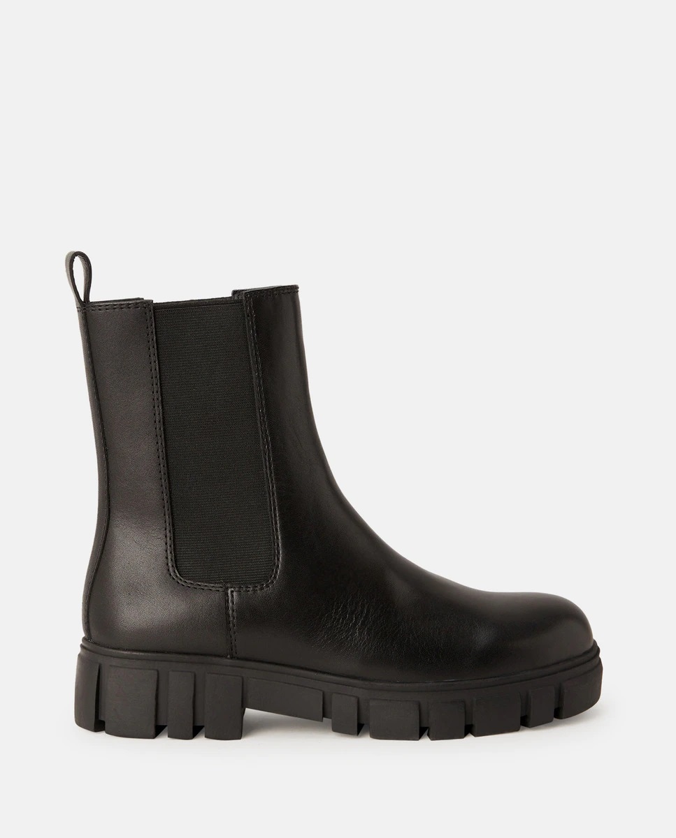 Botines chelsea con plataforma de Zendra