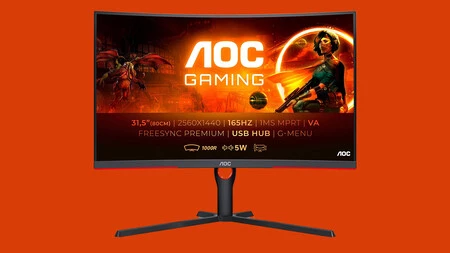 Este monitor gaming de AOC lo tiene todo: resolución QHD, 165Hz y G-Sync a precio mínimo histórico