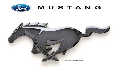El nuevo logo del 2010 Ford Mustang