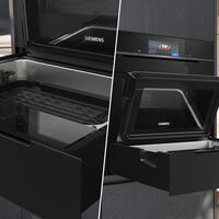Siemens lanza un cajón de vapor encastrable: una ingeniosa solución para cocinar al vapor sin llenar la encimera de aparatos