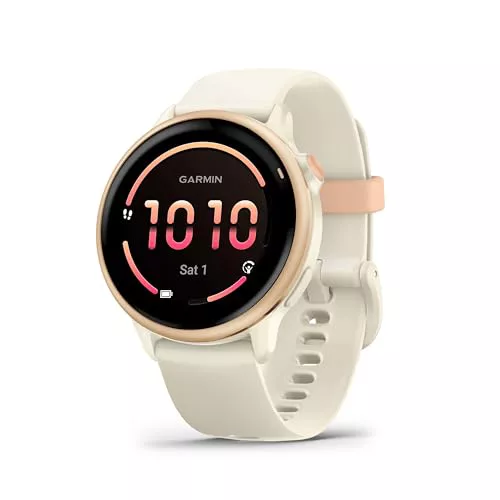 Garmin Vívoactive 6, Smartwatch con GPS, Pantalla AMOLED, Funciones de Salud
