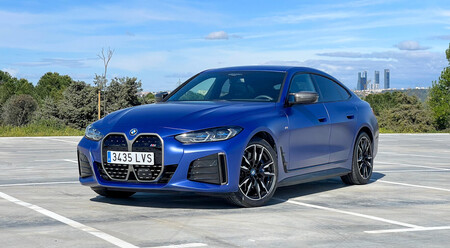 Bmw I4 M50 Azul Madrid